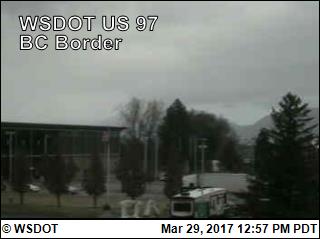 Traffic Camera on US Hwy 97 at the Osoyoos Border Crossing